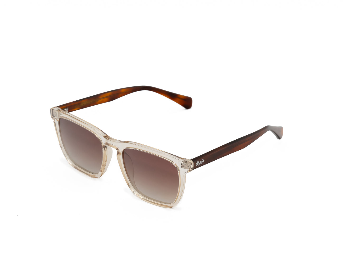 Gafas GLOW cuadradas con marco degradado y lentes polarizados UV400 – diseño elegante y distintivo DIYA