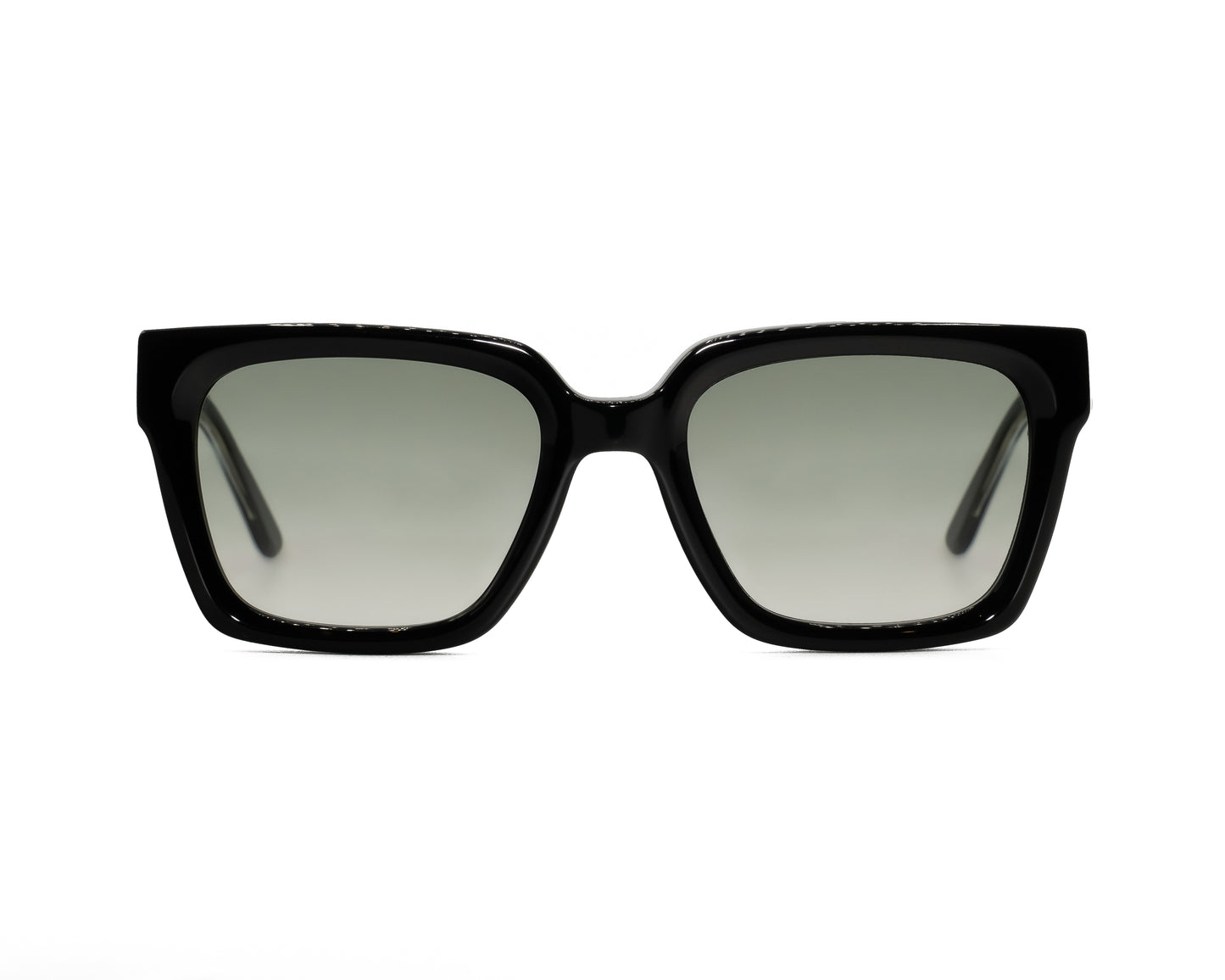 Gafas ZENITH negras rectangulares – diseño polarizado con estilo sofisticado y transparente DIYA SS25