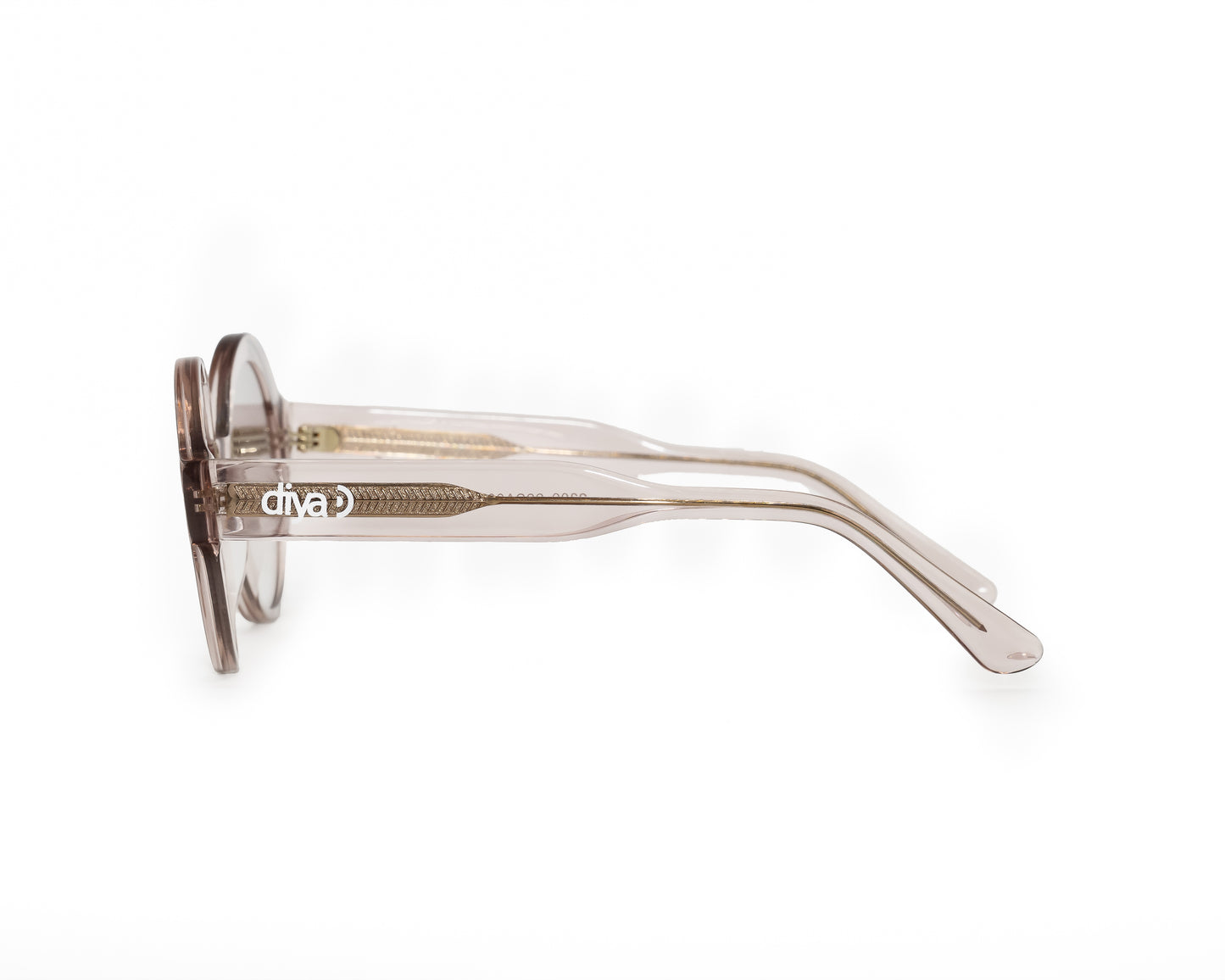 Gafas BOND gris transparente – diseño redondo con protección UV400 y calce cómodo SS25