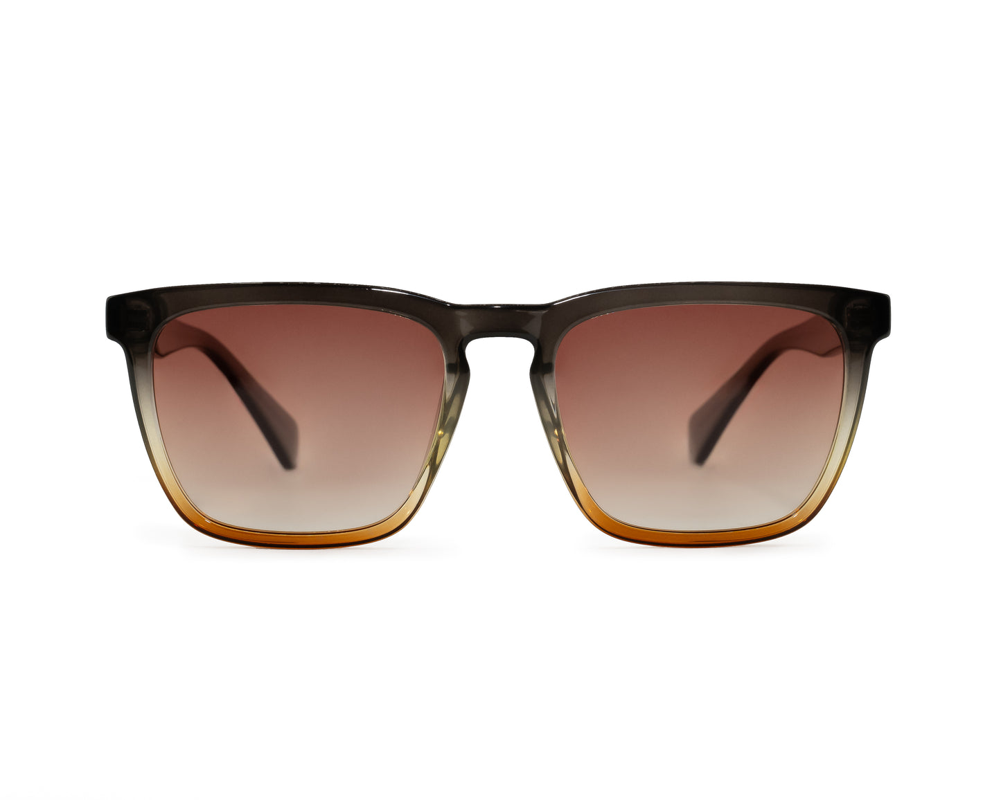 Gafas GLOW cuadradas con marco degradado y lentes polarizados UV400 – diseño elegante y distintivo DIYA