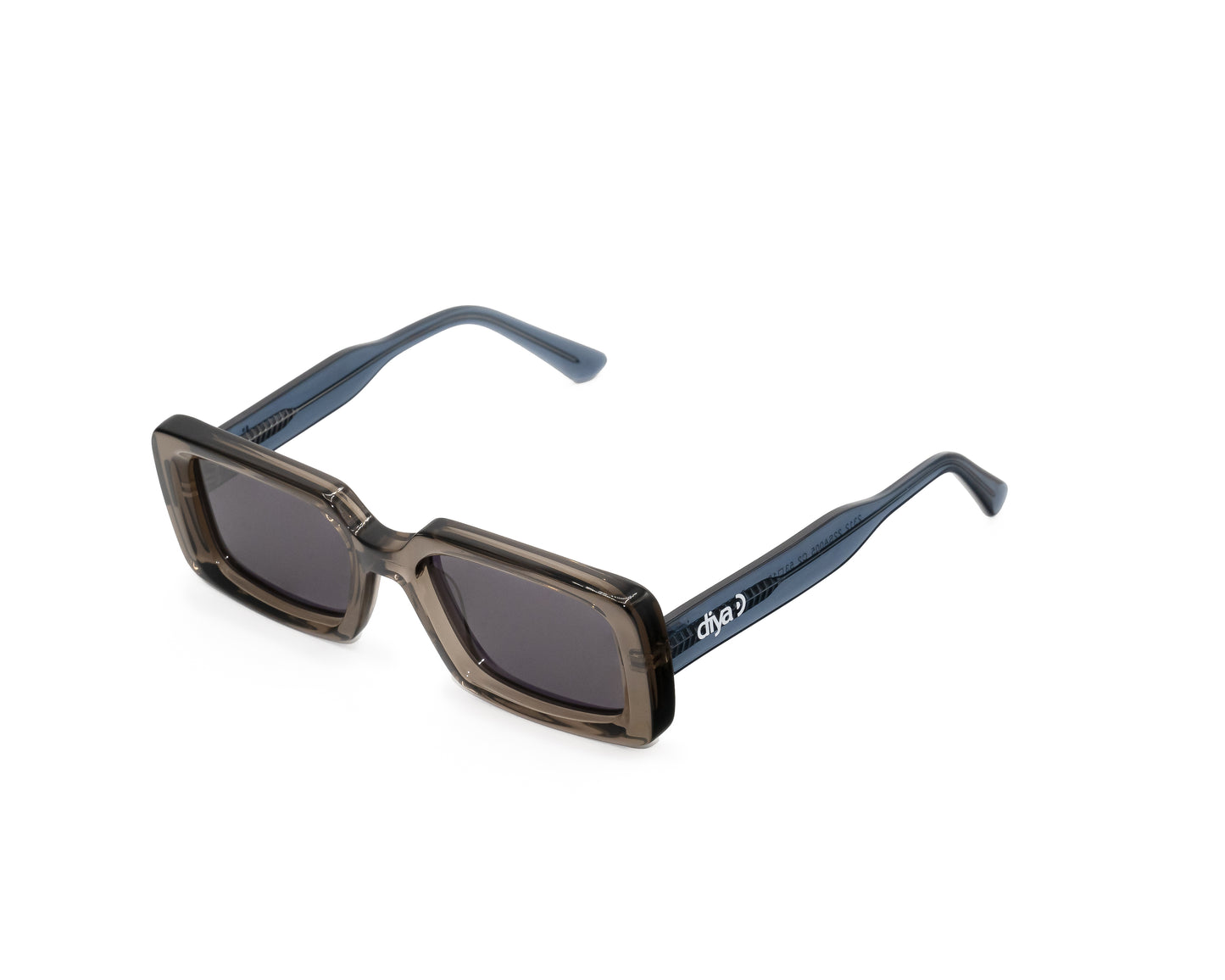 Gafas de sol Reflect verdes rectangulares con lentes UV400 – DIYA