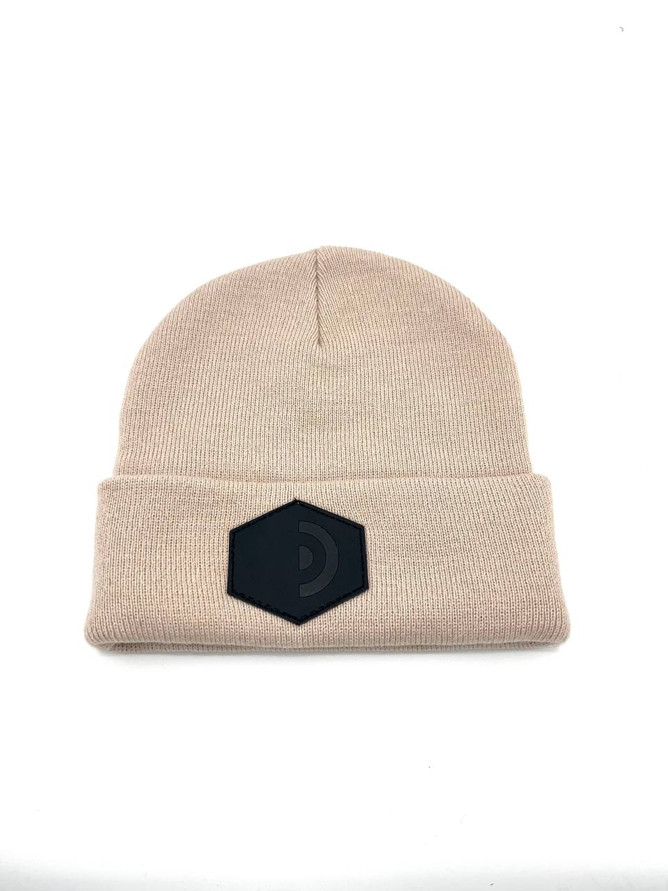 Gorro GLACIAN beige – gorro unisex para invierno con textura suave y diseño minimal