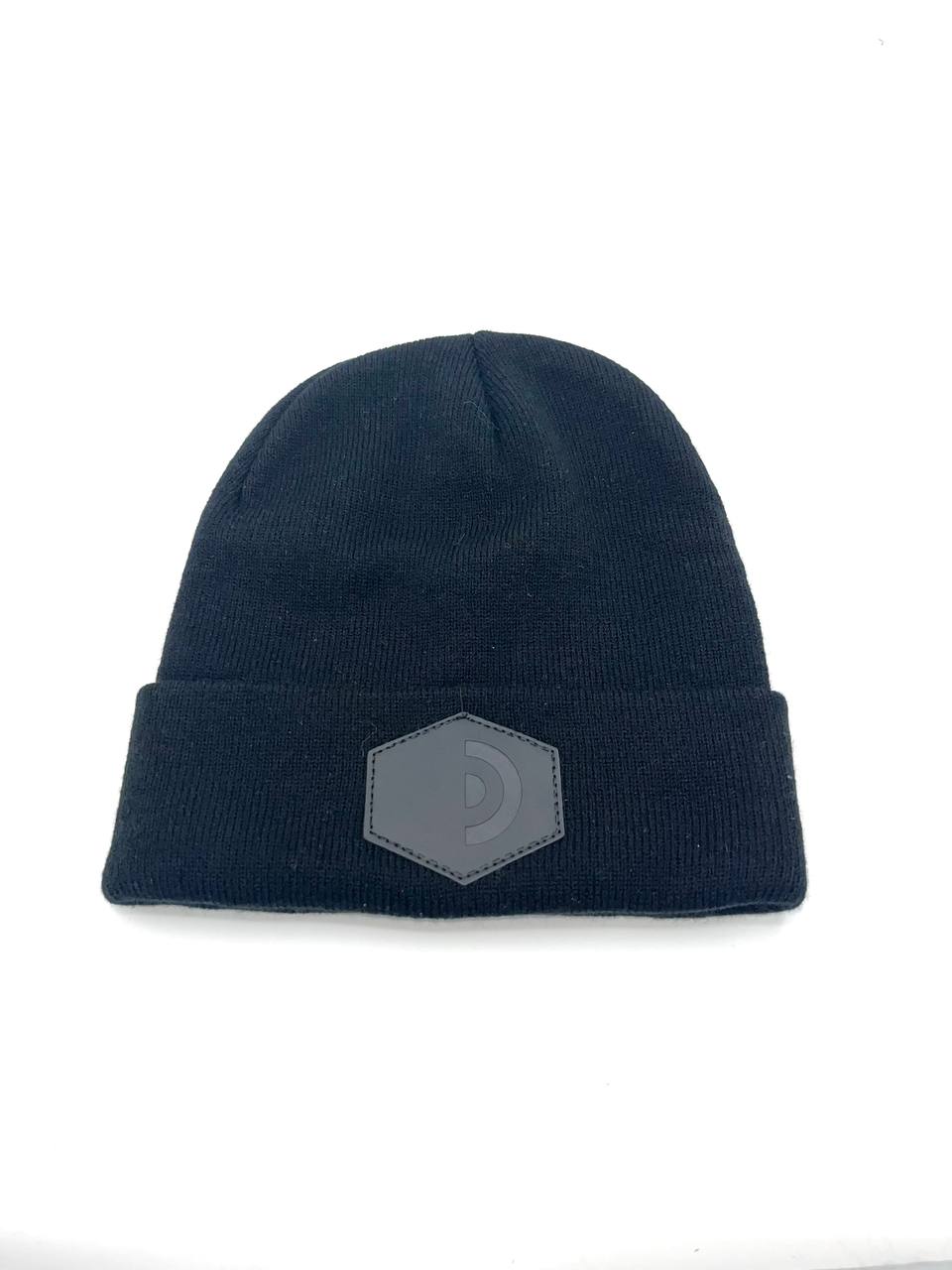 Gorro GLACIAN negro unisex – moda de invierno con estilo DIYA y protección térmica