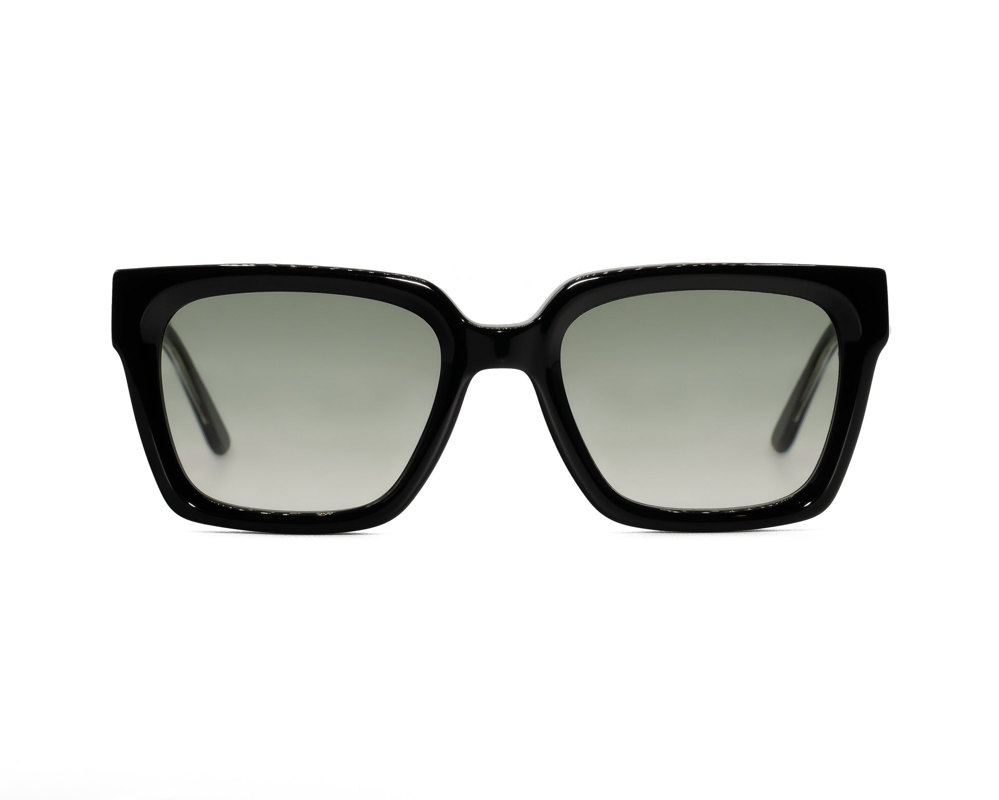 Gafas ZENITH negras rectangulares – diseño polarizado con estilo sofisticado y transparente DIYA SS25