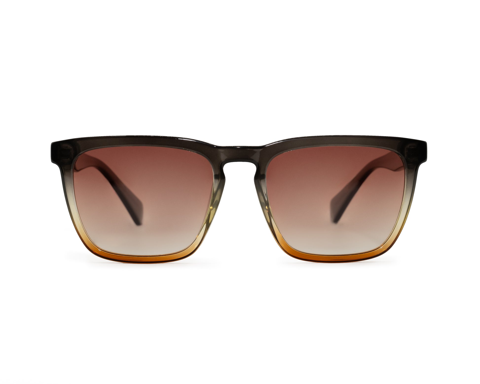 Gafas GLOW cuadradas con marco degradado y lentes polarizados UV400 – diseño elegante y distintivo DIYA